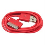 2 meter iPod/iPhone-kabel (rød)